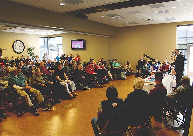 Celebration marks Oregon Veterans Home’s fifth year in Lebanon