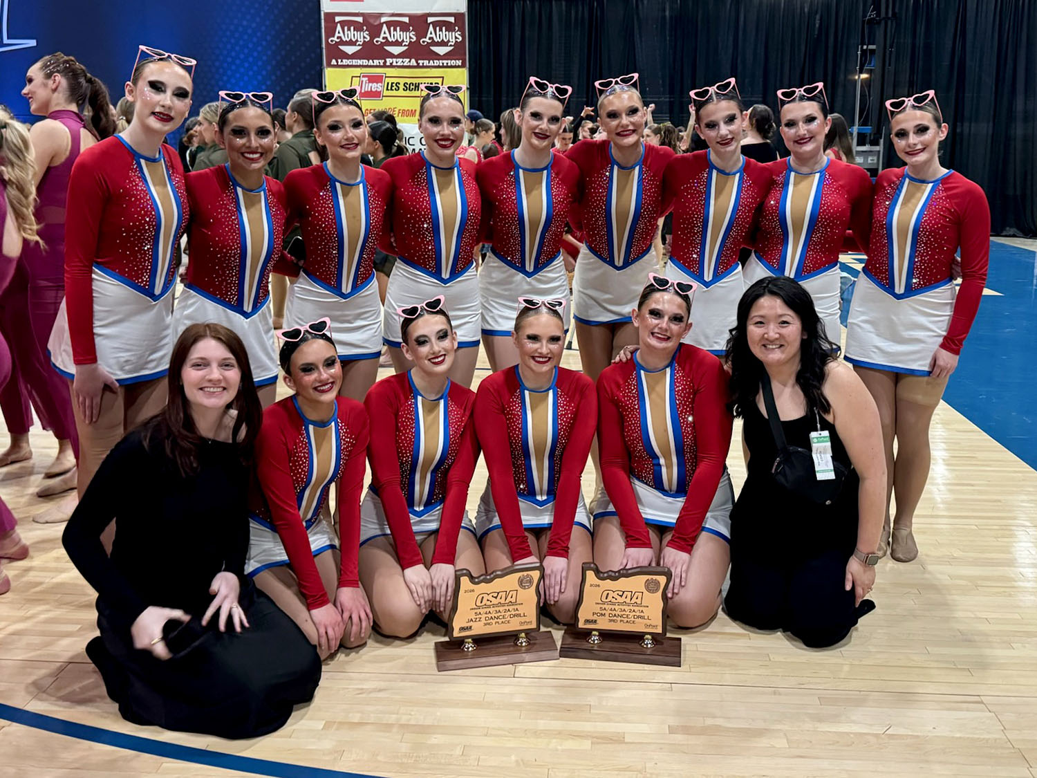 Lebanon Explosion Dance Team Clinches Third at State Championships