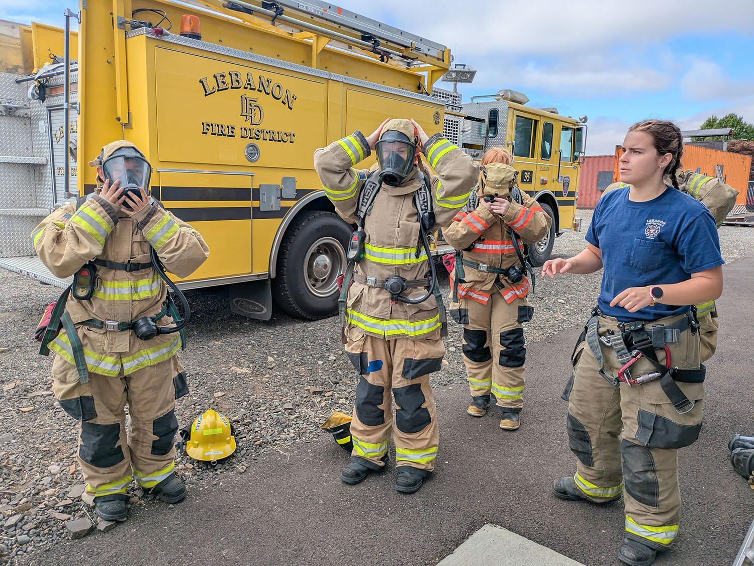 Grant reopens Linn County Young Women's Fire Academy - Lebanon Local